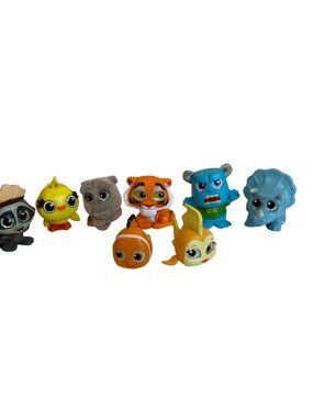 Disney Doorables Lot Raj Nemo Francis Trixie Toy Story Duck Meeko Sulley Toys